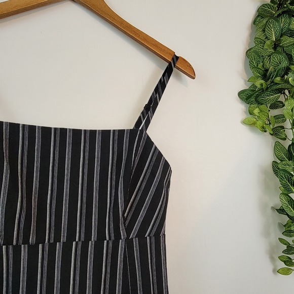 Kendall & Kylie Striped Strappy Body Hugging Mini Dress-Adjustable Strap, small - Picture 8 of 16